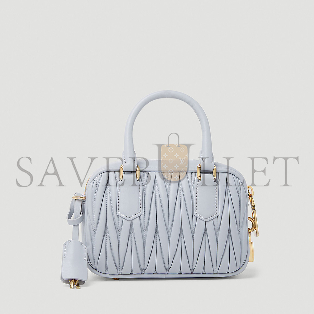 M1v M1v arcadie matelassÉ handbag 5bb123 (19*13*6cm)